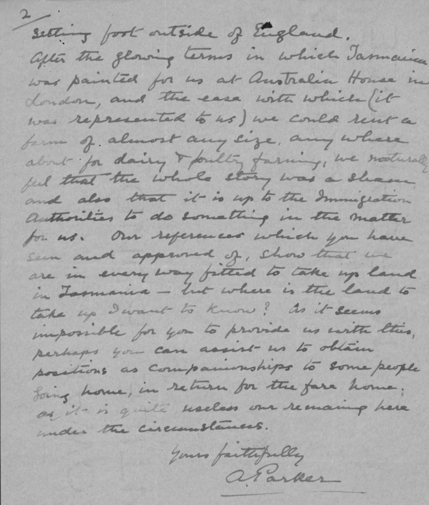 An old letter with text on it. Text illegible